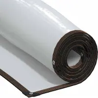 Syfax Transparente Plane mit Ösen 6x8 m Polyethylen