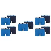 Puma Herren Boxershorts 10er Pack True Blue - M