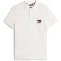 Tommy Hilfiger Poloshirt "FLAG GRAPHIC PIQUE" regular fit, Polokragen, Print