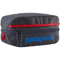 Patagonia Black Hole Cube 6L (Gewicht 0,19kg) Smolder Blue w/Amanita Red