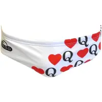 Turbo Heart Queen Badeslip