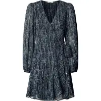Pepe Jeans für Damen. PL9537721 Maisa Kleid blau (S), Lässig, Viskose, Langarm