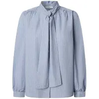 Pepe Jeans für Damen. PL3051285 Bluse Loratycy blau (XL), Lässig, Baumwolle, Langarm
