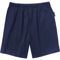 Jan Vanderstorm Shorty "2er Pack kurze Schlafhose TIEMU", Herren, Gr. 5XL, blau (dunkelblau), Obermaterial: 100% Baumwolle CO., Homewear-Sets Shorty