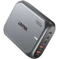 UNITEK P1234AGY01-EU 188W, Drinnen, USB, 28 V, Dunkles Grau
