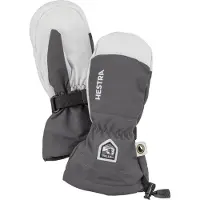 Hestra - Kid's Army Leather Heli Ski Mitt - Handschuhe Gr 4 grau