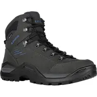 Lowa RENEGADE EVO GTX MID, Männlich, Erwachsener, Anthrazit, Blau, Outdoor-Stiefel, Walken, Wandern, Trecken, Deutsch