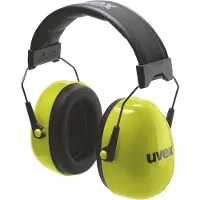 Uvex Kapselgehörschutz K20 Hi-Viz SNR 33 dB Grösse L, M, S