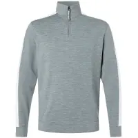 Super.natural M Colorado Zip Turtleneck cashmere grey melange/fresh white (81F) XL