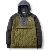 Passenger - Oceanic Recycled Insulated 1/2 Zip Jacket - Freizeitjacke Gr M oliv