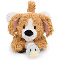 Nici Kuscheltier Liegender Hund & Ente GREEN
