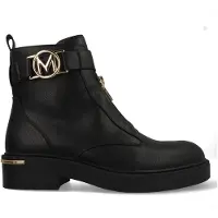 Mexx Micla Kasia Enkellaarsjes Plat - zwart - Maat 37