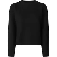 Pepe Jeans für Damen. PL7000045 Carmela schwarzer Pullover (L), Lässig, Polyester