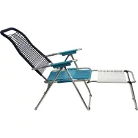 Fiam Armlehnsessel Spaghetti mehrfarbig, Designer Francesco Favagrossa, 60x110 cm