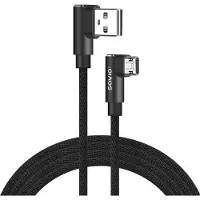 Savio CL-162, 2 m, Micro-USB A, USB A, 0,48 Gbit/s, Schwarz