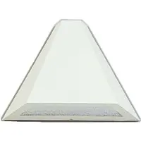 Albert Wandspot Triangles Weiß
