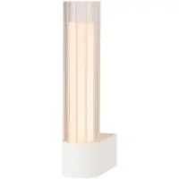 SLV LED-Bad-Wandlampe Lygant single, weiß, Aluminium