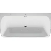 Duravit Whirlwanne Qatego 180x87cm, Vorw., 2 RS, weiß, Air-System