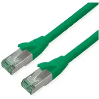 Roline RM Patchkabel Cat.6A S/FTP (PiMF), grün, 20 m