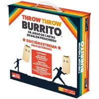 Asmodee Throw Throw Burrito Edición Extrema Para Exteriores Brettspiel Spanische Version