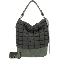 Fritzi aus Preußen Schultertasche Umhängetasche Brigitte X Fritzi Olga Limited Bubble Hobo Bag Olivia dunkelgrau