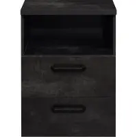 Mäusbacher Mehrzweckschrank MÄUSBACHER, schwarz (schwarzstahl), B:50cm H:73cm T:35cm, Holzwerkstoff, Schränke, Mehrzweckschrank