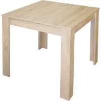 Mäusbacher Ausziehtisch Küchentisch Esstisch 80x80 Eiche sägerau