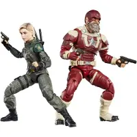 Hasbro Marvel Legends Marvel Thunderbolts Yelena Belova Und Red Guardian Figur 15 Cm 2 Einheiten Rot Rot One Size