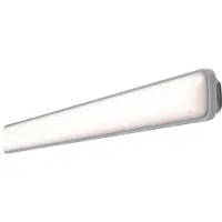 Osram Submarine Feuchtraumleuchte, Grau, 1.2M, 36W, 4000K, IP65, Polycarbonat-Gehäuse, werkzeuglose Montage, 3000 lm, staubgeschützt