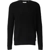s.Oliver Strickpullover , Herren, Gr. XXL, schwarz, Strick, Obermaterial: 100% Baumwolle, unifarben, normal hüftbedeckend, Rundhals, Bündchen, Pullover Strickpullover, langarm, Grob-Strick