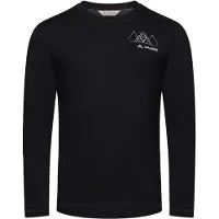 Vaude - Monviso Wool L/S T-Shirt II - Merinounterwäsche Gr L schwarz