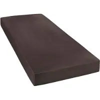 Janine Spannbettlaken "MAKO-FEINJERSEY 5007", braun (dunkelbraun), L:200cm, Mako-Jersey, Obermaterial: 100% Baumwolle, Bettlaken, Spannbettlaken, aus 100% Baumwolle, für Matratzen bis 26 cm Höhe