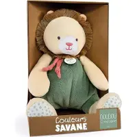 Doudou et Compagnie Kuscheltier Löwe in Beige und Grün