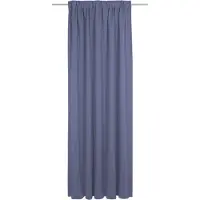 Adam Audio Vorhang ADAM "Uni Collection, Made in Germany", blau (royalblau), B:141cm H:175cm, Baumwolle (Bio-Baumwolle), Gardinen, Vorhang, Blickdichter aus 100% Bio-Baumwolle, Vorhang nach Wunschmaß