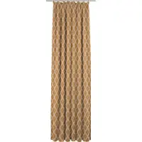 Adam Audio Vorhang ADAM "Maroccan Shiraz" Gr. 1, gelb (curry), B:145cm H:145cm, Jacquard, Baumwolle (Bio-Baumwolle), Gardinen, Vorhang, aus 100% Bio-Baumwolle