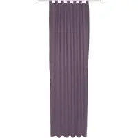 Adam Audio Vorhang ADAM "Uni Collection", lila (aubergine), B:142cm H:235cm, Baumwolle (Bio-Baumwolle), Gardinen, Vorhang, Blickdichter aus 100% Bio-Baumwolle