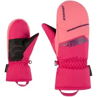 Ziener Fäustlinge Lavivo Z AS Mitten Junior Kinder Pop Pink-14 - 15 jaar