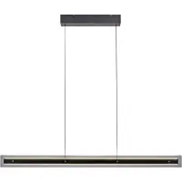 Schöner Wohnen LED Pendelleuchte "LENA", schwarz, 1, H: 80cm, 1 Stk., SCHÖNER WOHNEN-KOLLEKTION, Leuchten, SCHÖNER WOHNEN Kollektion, 3-Stufen Dimmfunktion, Up-und Downlight, LED Pendelleuchte