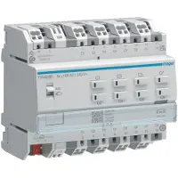 Hager Schalt-/Jalousieaktor TYAS608D 8/4-fach KNX 16A C-Last