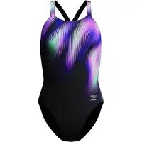 Speedo Fl Placement Printed Powerback Badeanzug