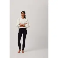 Ysabel Mora Leggings , Damen, Gr. L, N-Gr, schwarz, Single Jersey, Obermaterial: 95% Baumwolle, 5% Elasthan, eng lang, Hosen Leggings