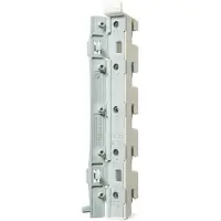 Hager ZZ55SAVE Sammelschienenverbinder Feld/Feld 5polig CU12x5mm 250A isoliert wartungsfrei