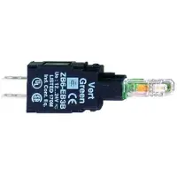 Schneider Electric Electric ZB6EB3B Lampenfassung, ZB6, grün Integral LED, 12-24 V - 5 Stück