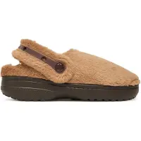 Crocs Hausschuhe Unisex Classic Unfurgettable Clog Milk Chocolate-Schuhgröße 41 - 42