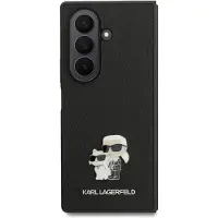 Karl Lagerfeld Pu Saffiano Karl And Choupette Galaxy Z Fold 7 Handyhülle