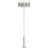 Albert Gartenlampe Toit 220 cm - weiß
