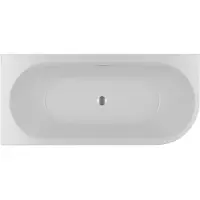 Riho Desire Corner Eck-Badewanne, Version rechts, 184x84x60cm, 230 Liter, glänzend weiß, B087001005