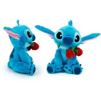 Simba Stitch mit Rose Kuscheltier Disney - ca. 25 cm