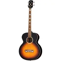 Epiphone El Capitan J-200 Studiobass gealtert Vintage Sunburst
