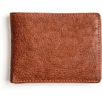 Harold's Leder Geldbörse Submarine Wallet Cognac hellbraun